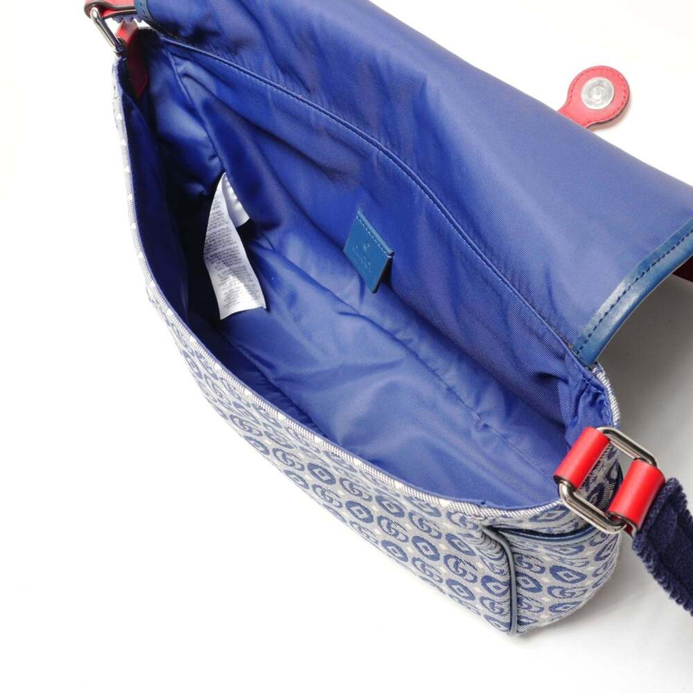GUCCI Blue Messenger Shoulder Bag - Picture 11 of 13